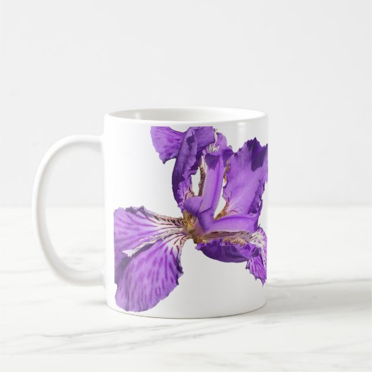 Iris Paars Koffiemok (Links)