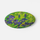 Iris Paper-Bord Papieren Bordje (Gekanteld)