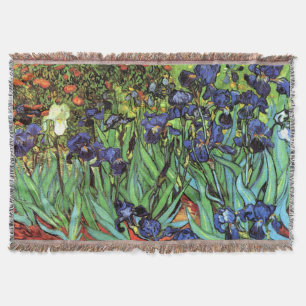 Iris par la couverture de jet de beaux-arts de Van