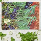Iris par la serviette de cuisine de beaux-arts de (Plié)