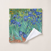 Iris par Van Gogh. (Gant de toilette)