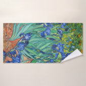 Iris par Van Gogh. (Serviette de bain)