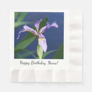 Iris Party Napkins aanpassen Servet