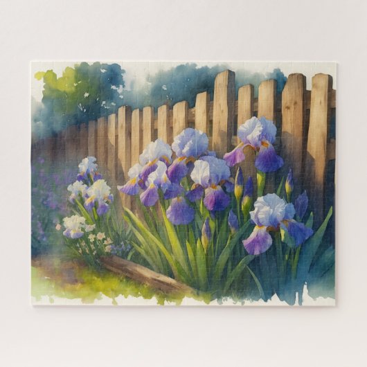 Iris Patch Legpuzzel (Horizontaal)
