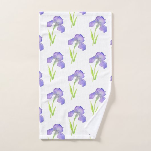 Iris Pattern Bad Handdoek (Handdoek)