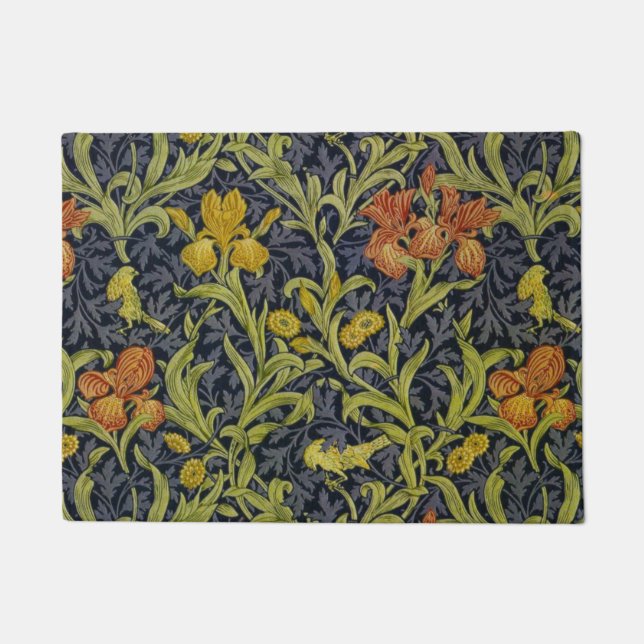 Iris Pattern (door William Morris) Deurmat (Voorkant)
