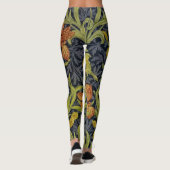 Iris Pattern (door William Morris) Leggings (Achterkant)