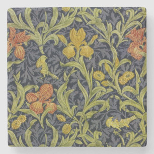Iris Pattern (door William Morris) Stenen Onderzetter
