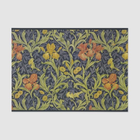 Iris Pattern (door William Morris) Tissuepapier (Voorkant)