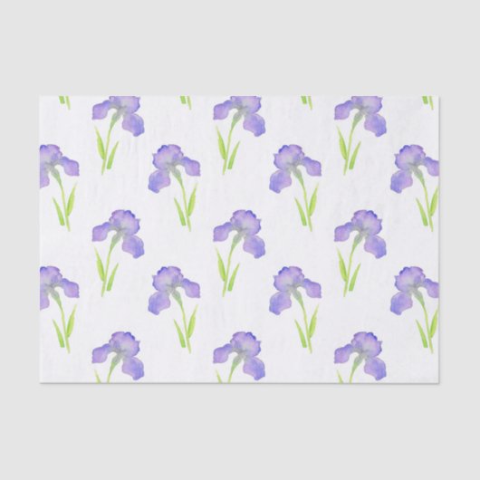 Iris Pattern Tissuepapier (Voorkant)