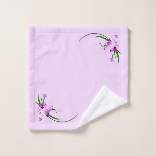 Iris pourpre (Gant de toilette)