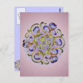Iris Ring Briefkaart (Voorkant / Achterkant)