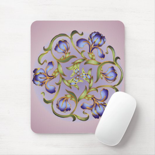 Iris Ring Mousepad Muismat (Met muis)