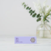 Iris Ring Profile Card Mini Visitekaartje (Staand voorkant)