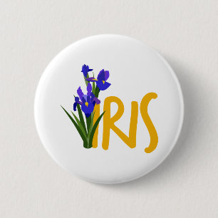 Iris Ronde Button 5,7 Cm
