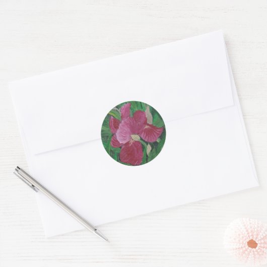 Iris Ronde Sticker (Envelop)