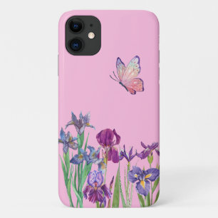 Iris roze iPhone 11 hoesje
