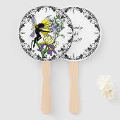 Iris Shadow Fairy Handwaaier (Voorkant en achterkant)