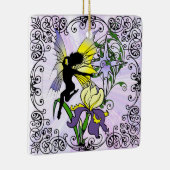 Iris Shadow Fairy Keramisch Ornament (Rechts)