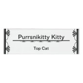 Iris Shadow Fairy Naambadge (Voorkant)