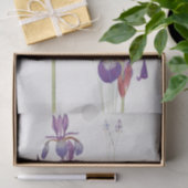 Iris Sibirica en Iris Orientalis door William Dyke Tissuepapier (Geschenk)