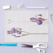 Iris Sibirica en Iris Orientalis door William Dyke Tissuepapier (Craft)