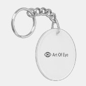 Iris Sleutel Ringen Sleutelhanger (Voorkant Links)