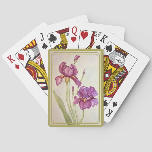 Iris-speelkaarten Pokerkaarten (Achterkant)