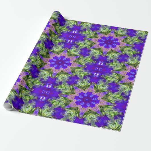Iris Stars..... Cadeaupapier (Uitgerold)