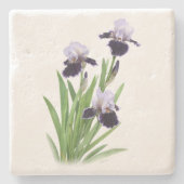 Iris Trio Stenen Onderzetter (Voorkant)