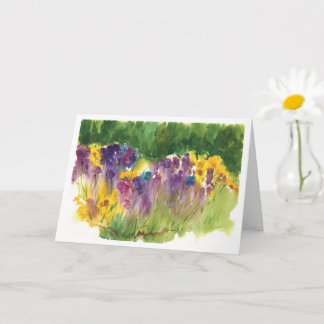 Iris Tuin Vouwkaart Kaart