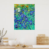Iris van Gogh Poster (Keuken)