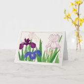 Iris van Tanigami Konan Kaart (Gele Bloem)