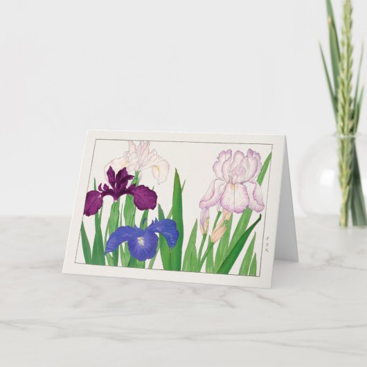 Iris van Tanigami Konan Kaart (Voorkant)