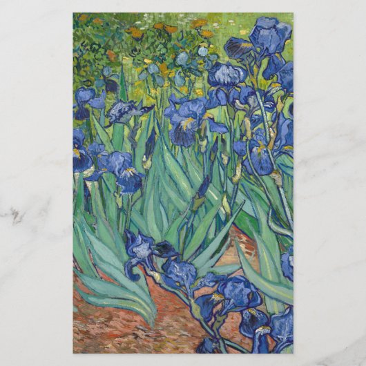 Iris van Van Gogh Briefpapier (Voorkant)