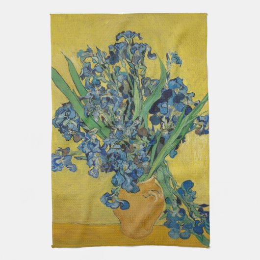 Iris van Van Gogh Theedoek (Verticaal)