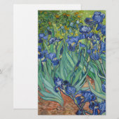 Iris van Vincent van Gogh Briefpapier (Voorkant / Achterkant)