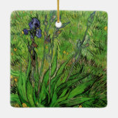 Iris van Vincent van Gogh, Garden Fine Art Keramisch Ornament (Achterkant)