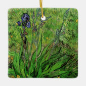 Iris van Vincent van Gogh, Garden Fine Art Keramisch Ornament (Voorkant)