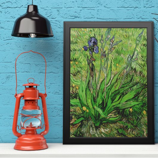 Iris van Vincent van Gogh,  Garden Fine Art Poster