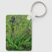 Iris van Vincent van Gogh,  Garden Fine Art Sleutelhanger (Achterkant)