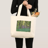 Iris-veld Grote Tote Bag (Voorkant (product))