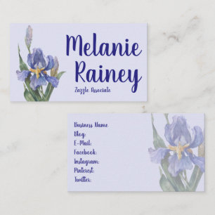 Iris Visitekaartje