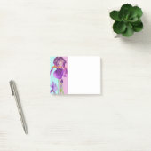 Iris Waterverf Patroon Paars Post Post-it® Notes (Kantoor)