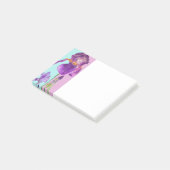 Iris Waterverf Patroon Paars Post Post-it® Notes (Schuin)