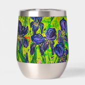 Iris Wine Tumbler chaud ou froid (Arrière)