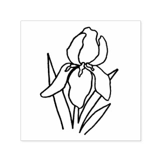 Iris Zelfinking stempel