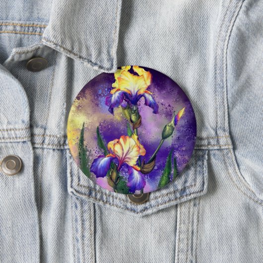 Irisbloem Button (In situ)