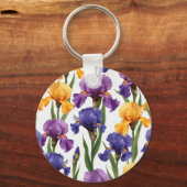 irisbloem-sleutelhanger sleutelhanger (Voorkant)