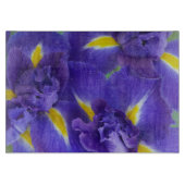 Irisbloemen Snijplank (Voorkant)